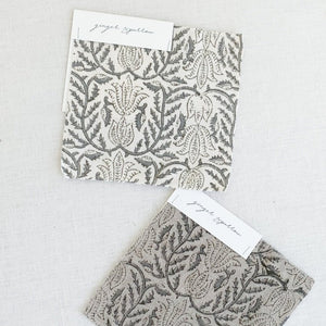 Aranya Natural - Grey Olive Soft Grey Textile