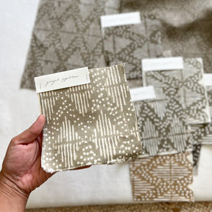 Alaya Ivory Textured - Light Sand Textile