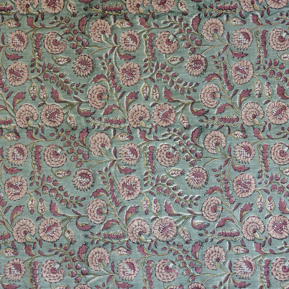 Sita - Oatmeal - Lake, Blush Textile