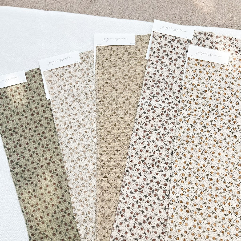 Anika - Natural - Ochre Textile