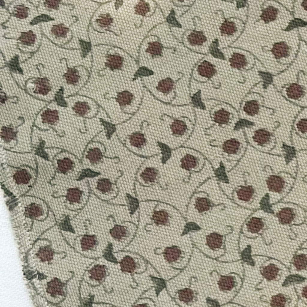 Anika Olive - Cocoa Textile