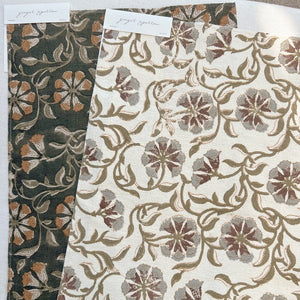 Surana Natural Earth - Ochre Textile