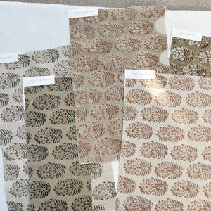 Samaya Sand Textured - Dark Olive, Cocoa Textile