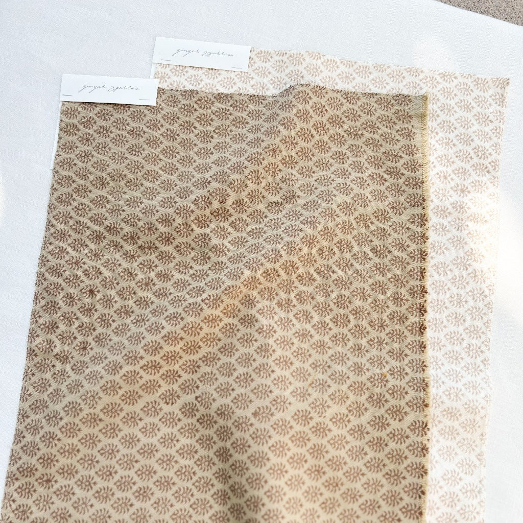 Mohar - Sand - Cocoa Textile