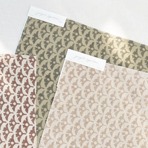 Masaga Natural - Mocha Textile