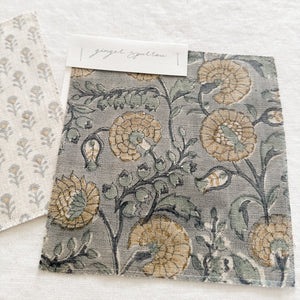 Sita Natural - Blue Grey Textile