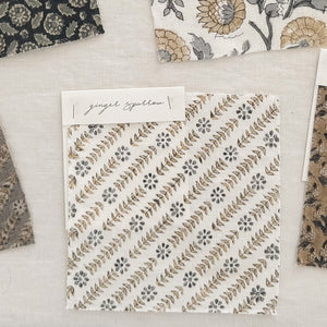Neri Ivory - Blue Grey, Sand Textile