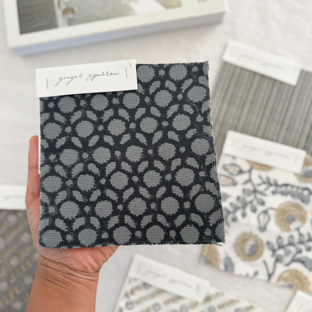 Savi Textured - Slate Textile