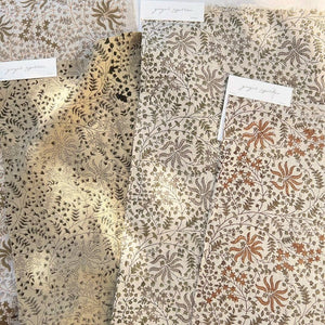 Kishori Natural - Mocha, Olive Textile