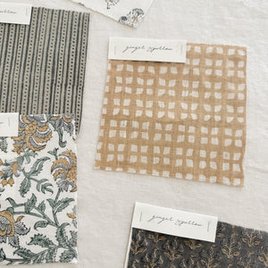 Kiran Oatmeal - Tan Textile