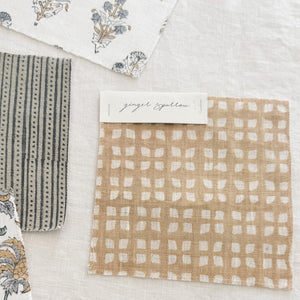 Kiran Oatmeal - Tan Textile