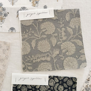 Sita Natural Textured - Blue Grey Textile