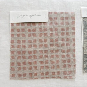 Kiran Natural Motif - Blush Textile