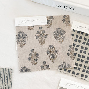 Johari Natural - Blue Grey Textile