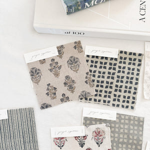 Johari Natural - Blue Grey Textile
