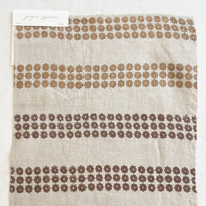 Sarika Natural - Cocoa, Ochre Textile