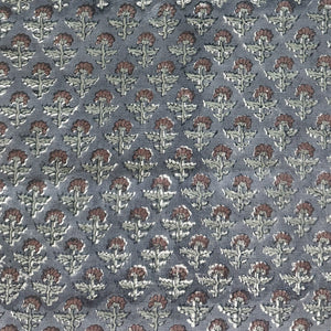 Phulara Natural - Ink Textile