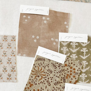 Nishaan Mocha -  Natural Textile