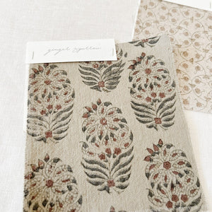 Samaya Sand Textured - Dark Olive, Cocoa Textile