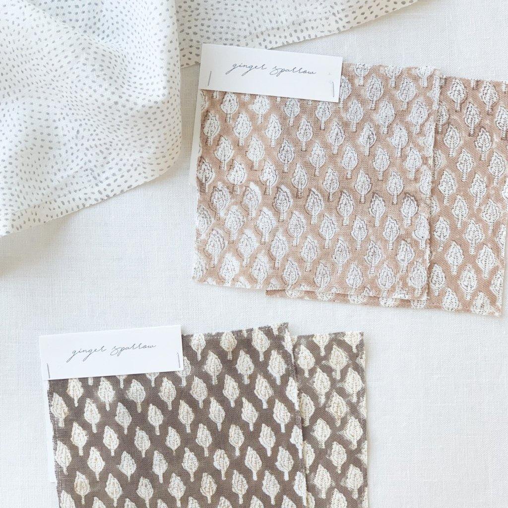 Samira - Tan Umber Textile - Ginger Sparrow