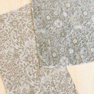 Kanan Natural Cement - Sand, Olive Textile