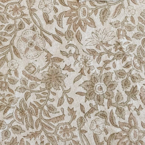 Kanan Natural - Sand, Mocha Textile