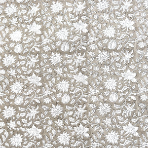 Safari - Outline - Sand, Umber Textile
