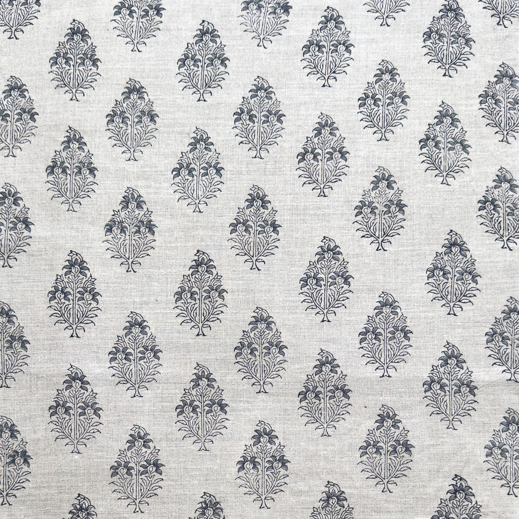 Sahara - Motif Natural - Blue Grey, Indigo Textile