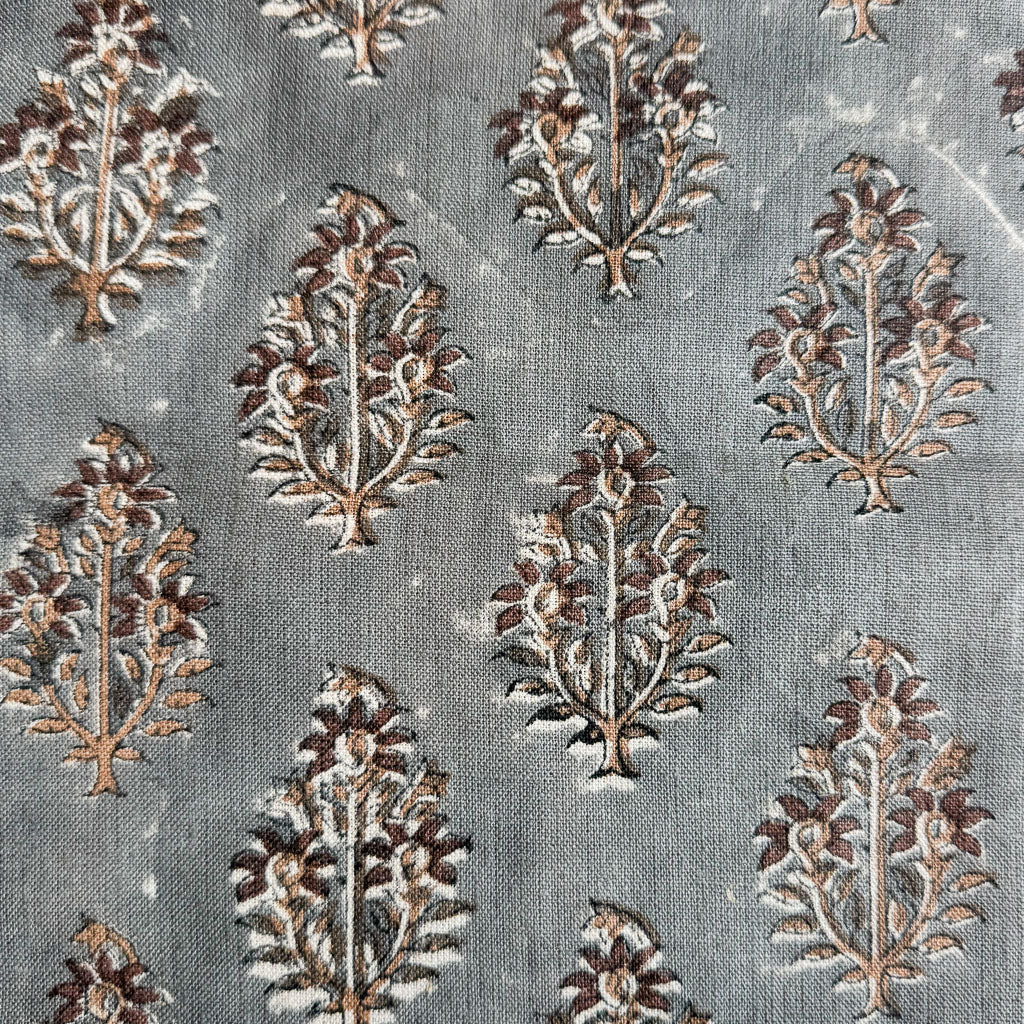 Sahara Natural - Blue Grey, Tan, Cocoa Textile