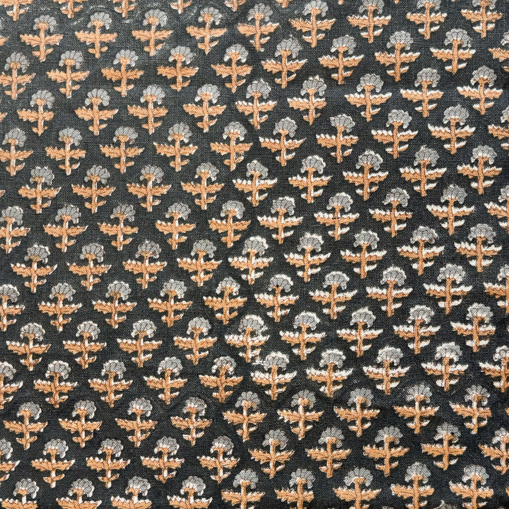 Phulara Natural - Midnight Textile