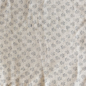 Ishara Natural - Blue Grey Throw Pillow