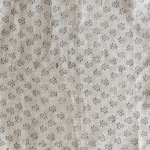 Ishara Natural - Indigo Throw Pillow