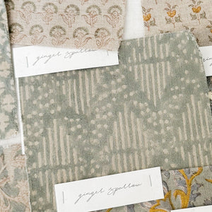Alaya Natural Textured - Teal Textile