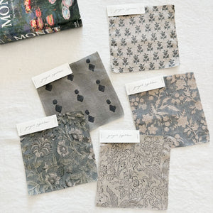Pali Natural - Blue Grey, Cement Textile