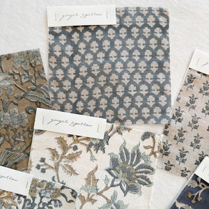 Amera Natural - Blue Grey Textile