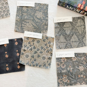 Pali Natural Textured - Blue Grey Textile