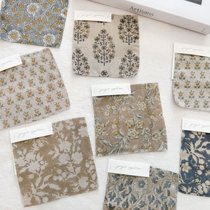 Bagh Natural - Sand Textile