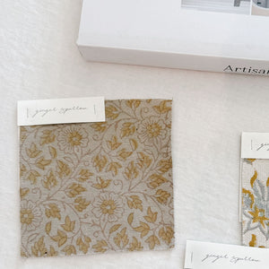 Sia Natural Textured - Rose, Fawn Textile