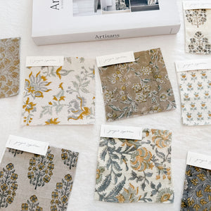 Simar Dhurrie Ivory - Cement, Fawn Textile