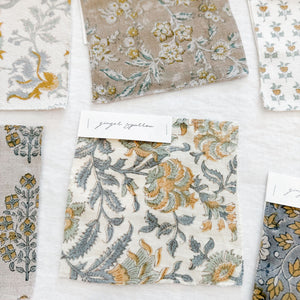 Pali Ivory - Mist, Fawn Textile