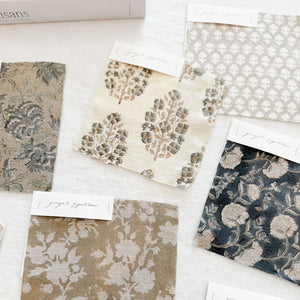 Arushi Ivory - Cement, Sand Textile