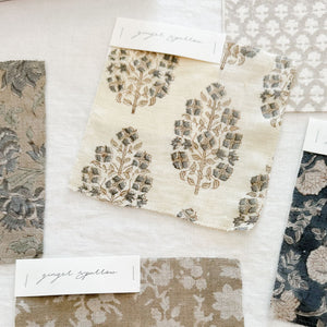 Arushi Ivory - Cement, Sand Textile