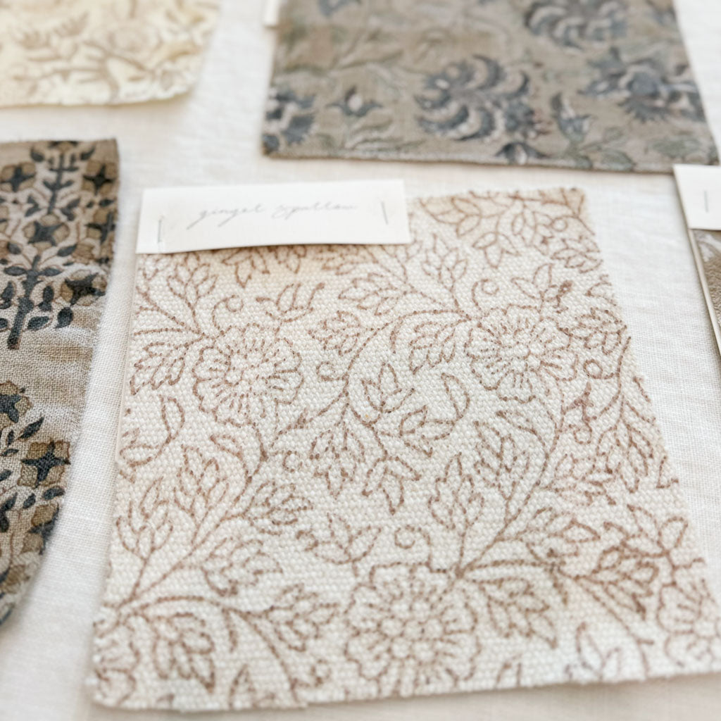 Moksha - Dhurrie Ivory - Rose Texile