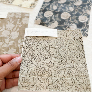 Moksha Dhurrie Natural - Umber Texile