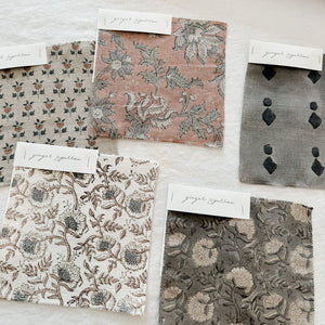 Simar Natural - Antique Tan, Mist Textile