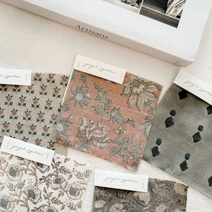Simar Natural - Antique Tan, Mist Textile