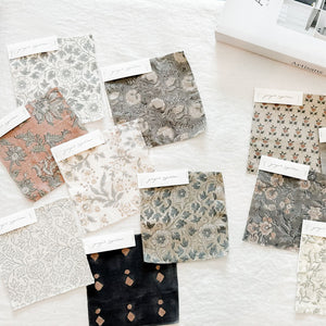 Simar Natural - Antique Tan, Mist Textile