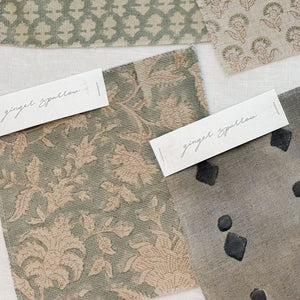 Pali Natural Textured - Teal Textile