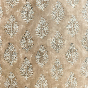 Sahara Natural - Mocha, Blue Grey Textile