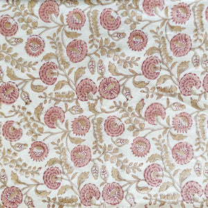 Sita Ivory - Blush, Tan Textile